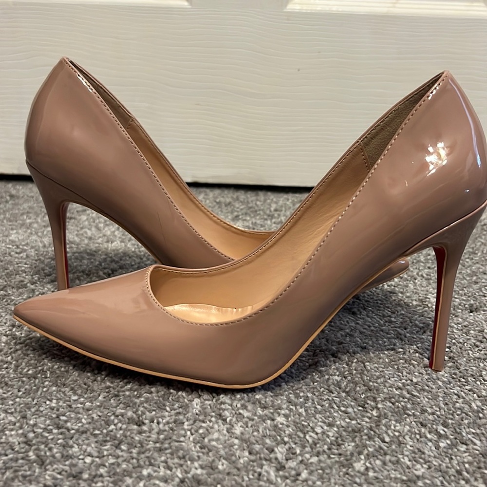 Sold: Gorgeous Nude and Red Bottom Heels